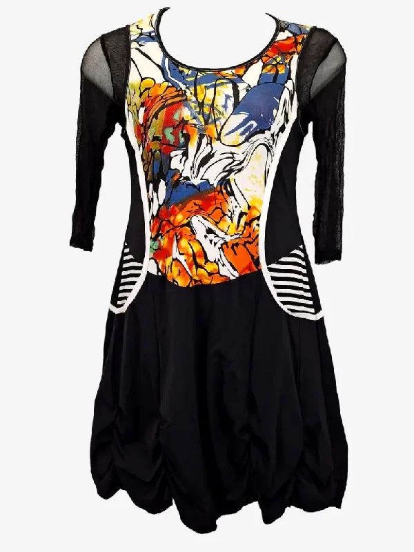 Assorted Brands Funky Abstract Mesh Sleeve Mini Dress Size 12 Elegant Lace-Up Mini Dress Assorted Brands Funky Abstract Mesh Sleeve Mini Dress Size 12 Elegant Lace-Up Mini Dress
