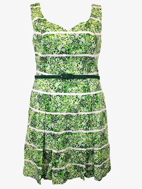 Review Botanic Sweetheart Mini Dress Size 12 Stylish Floral Print Mini Dress