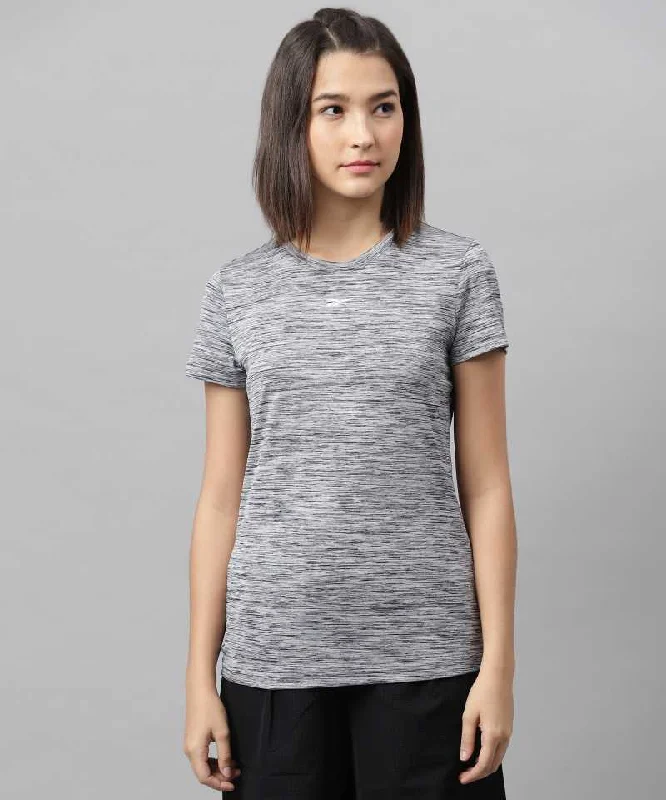 REEBOK TSHIRT  -GQ8716-- Collared T-Shirt Boat Neck A-Line