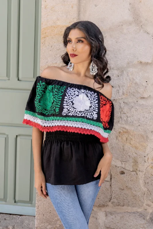 Patria Blouse Silky Draped Blouse