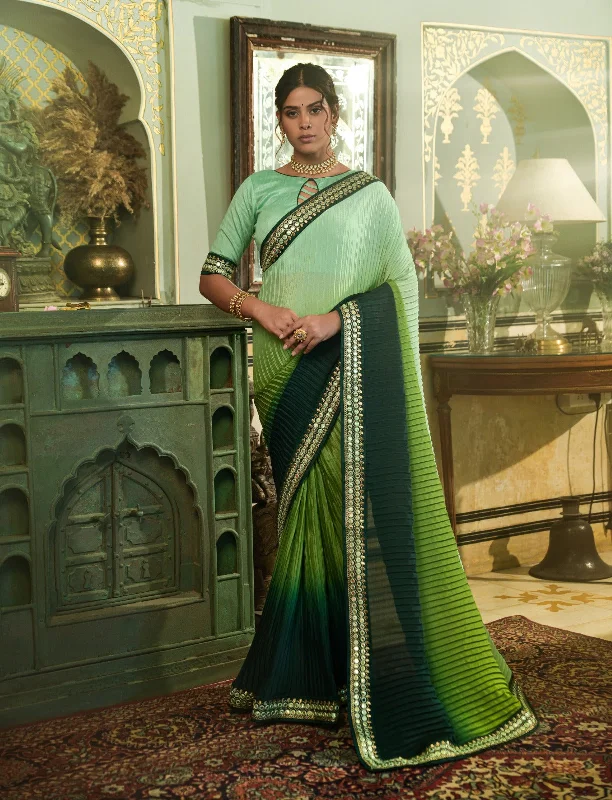 Aastha Fashion Multi Soft Chinon Silk Chinon Crush Embroidered Mirror Kari Lace Saree With Blouse Piece Saree Short Sleeve Blouse Aastha Fashion Multi Soft Chinon Silk Chinon Crush Embroidered Mirror Kari Lace Saree With Blouse Piece Saree Short Sleeve Blouse