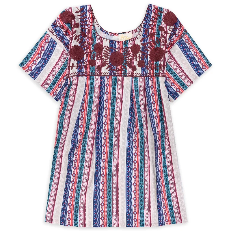 Mallory Aztec Blouse Office Formal Blouse