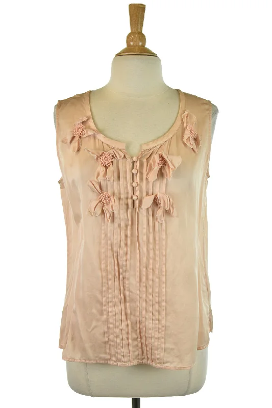 Talbots Blouse Semi-Sheer Blouse