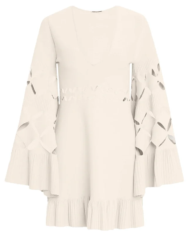 Off White Linden Mini Dress Fashionable Summer Mini Dress