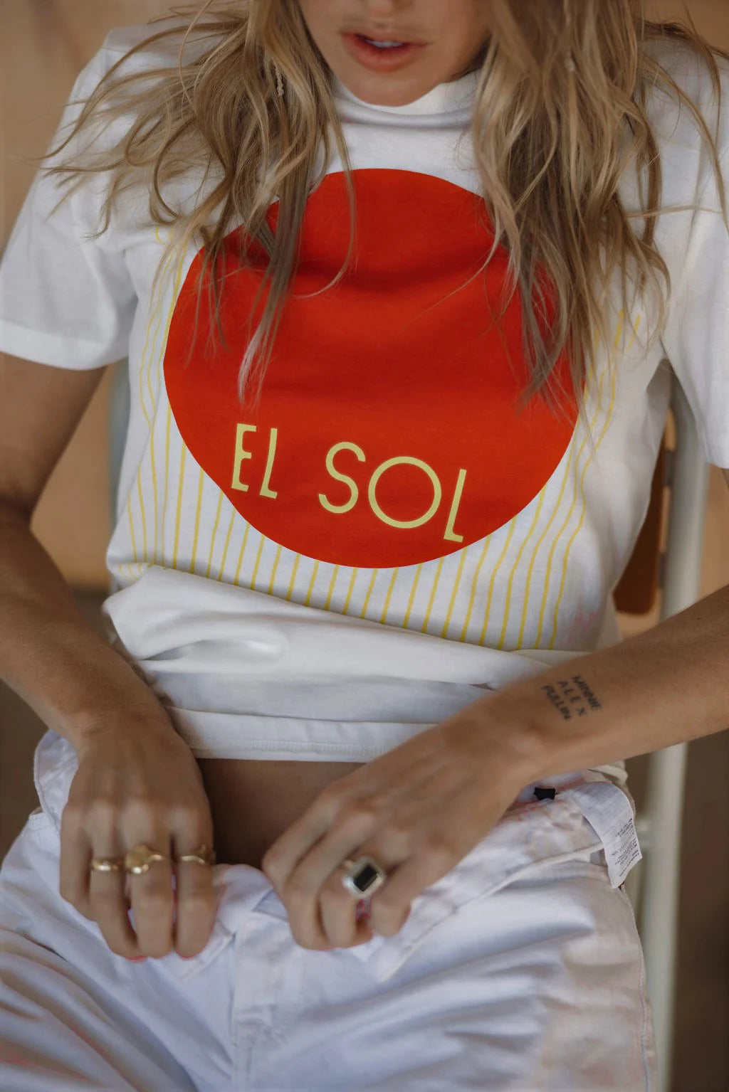 El Sol T-Shirt-- Plaid T-Shirt Polka Dot Checkered