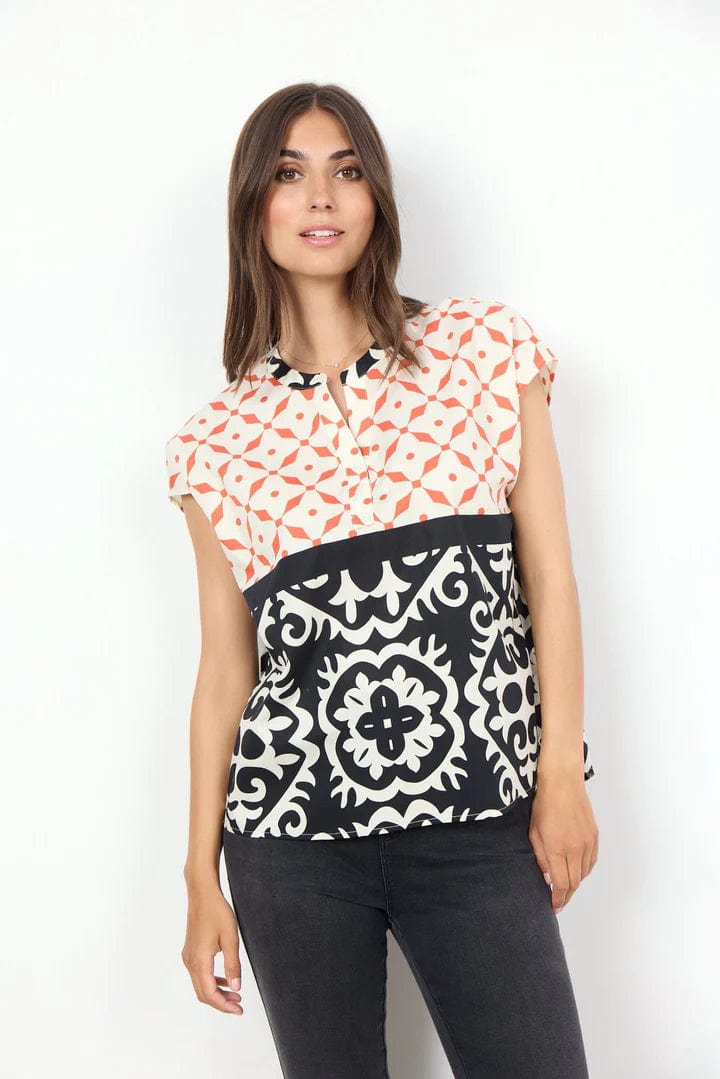 100% Organic Cotton Blouse- Dinna Smart Business Blouse