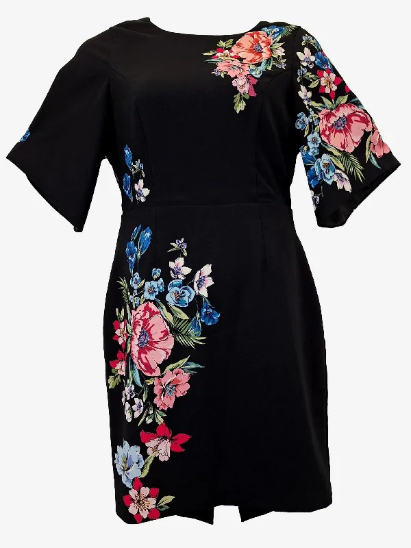 Review Classy Flared Sleeve Mini Dress Size 12 Fashionable Off-Shoulder Mini Dress