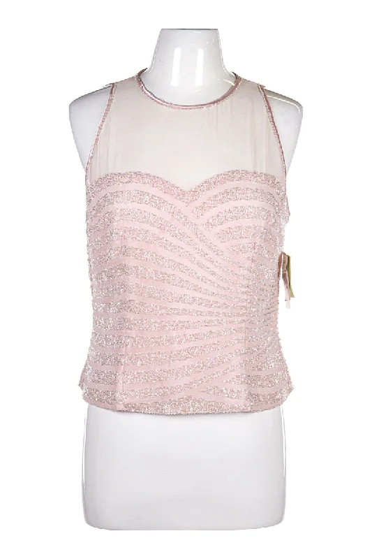 Jkara Y2K Blouse Embroidered Floral Blouse