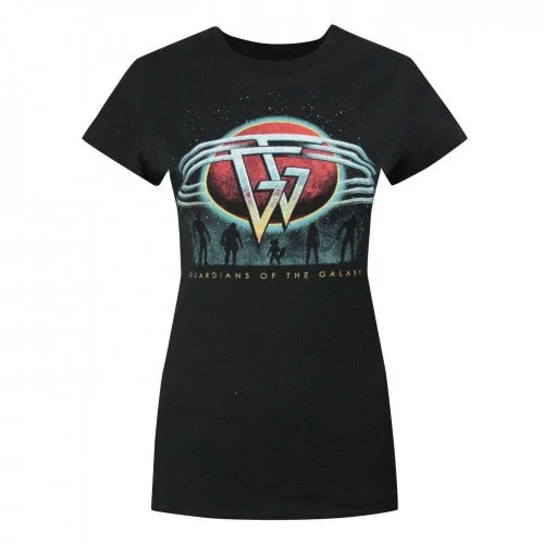 Guardians Of The Galaxy Womens/Ladies Planet T-Shirt-- Elegant Classic Vintage