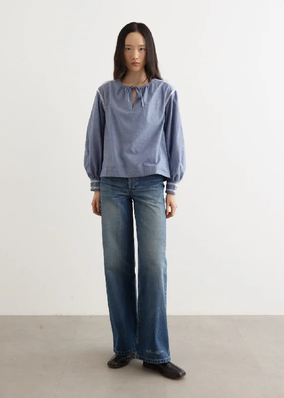 Joy Blouse Classic Striped Blouse