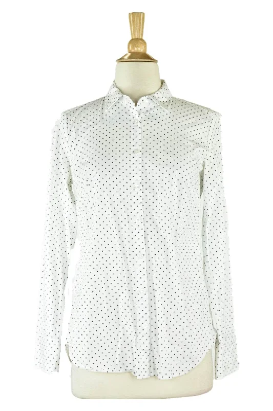Ann Taylor Blouse Lightweight Linen Blouse