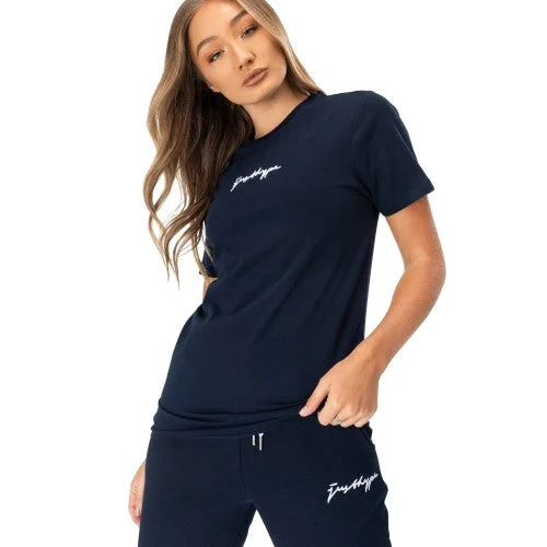 Hype Womens/Ladies Scribble T-Shirt-- Nylon Fabric Polyester Fabric Spandex Fabric