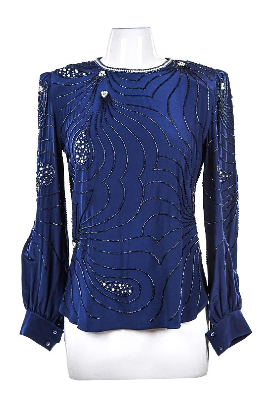 Argenti Blouse Delicate Pleat Blouse