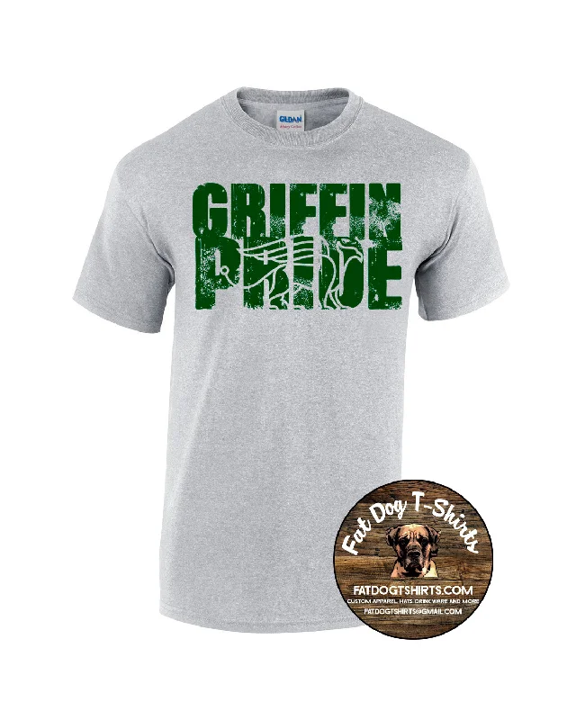 QUEEN OF PEACE -GRIFFINS PRIDE T-SHIRT -NEW-- Spandex Blend Rayon Blend Denim Blend
