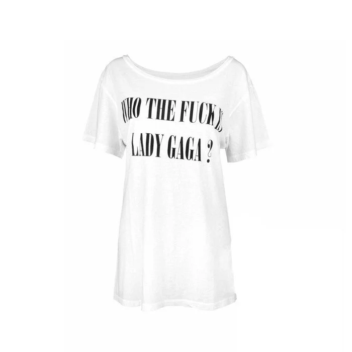 Blood Is The New Black Womens/Ladies Lady Gaga? T-Shirt-- Zippered Front Buttoned Front Snap Front Blood Is The New Black Womens/Ladies Lady Gaga? T-Shirt-- Zippered Front Buttoned Front Snap Front