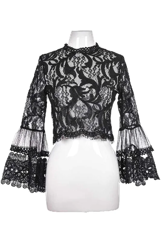 Vivid Blouse Feminine Puff Blouse