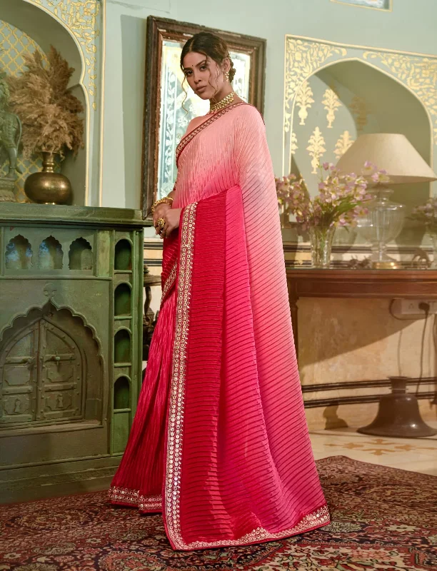 Aastha Fashion Multi Soft Chinon Silk Chinon Crush Embroidered Mirror Kari Lace Saree With Blouse Piece Saree Asymmetric Hem Blouse Aastha Fashion Multi Soft Chinon Silk Chinon Crush Embroidered Mirror Kari Lace Saree With Blouse Piece Saree Asymmetric Hem Blouse
