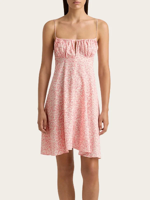 Dress - Faithfull The Brand Anessa Mini Dress Elegant Tulle Mini Dress