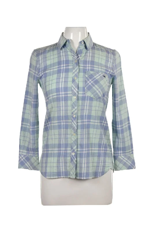 Vineyard Vines Blouse Stretchy Fitted Blouse