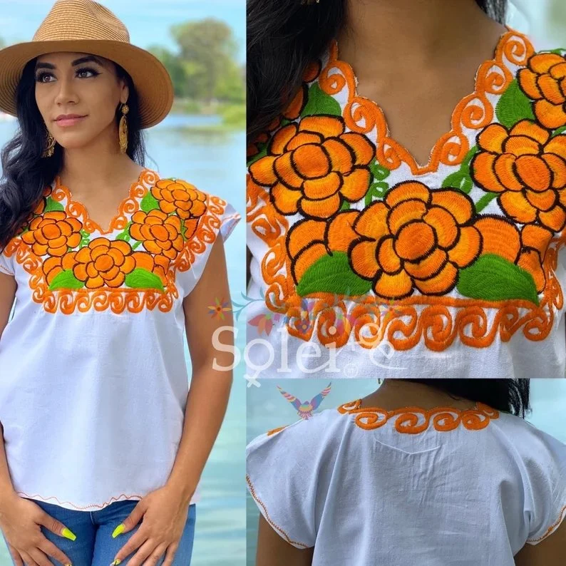 Zinacatan Basica Blouse Sleeveless Chiffon Blouse