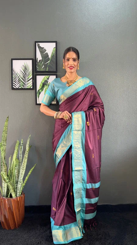 Malishka Export Cotton Silk Woven Ready To Wear Saree With Blouse Piece - Pink Slim Fit Blouse Malishka Export Cotton Silk Woven Ready To Wear Saree With Blouse Piece - Pink Slim Fit Blouse