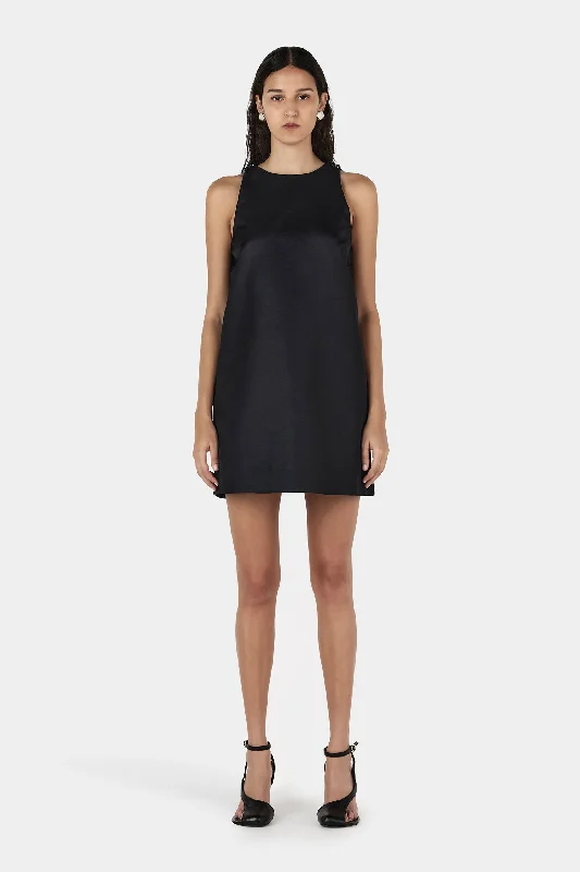 Solstice Mini Dress Black Fashionable Summer Mini Dress