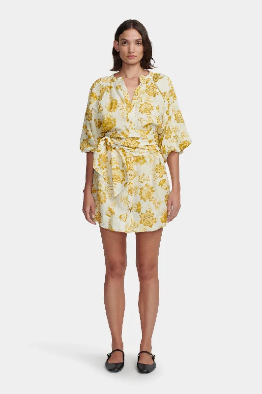 Templeton Mini Dress Golden Nectar Cozy T-Shirt Mini Dress