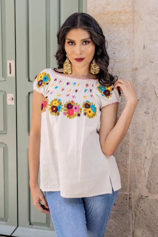 Silvana Estrella Blouse Double-Layered Blouse