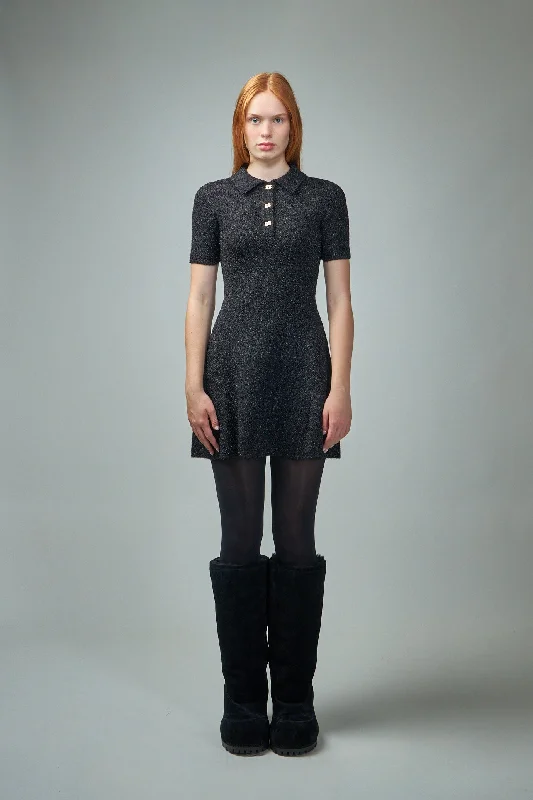 Sparkle Doubleface Mini Dress Elegant Sequin Mini Dress