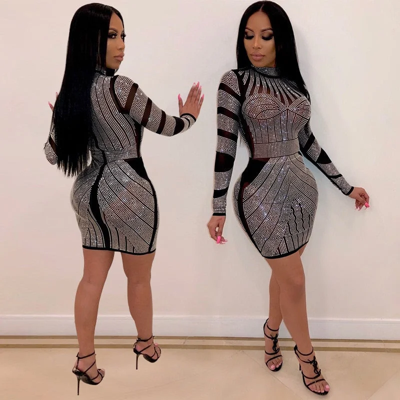 Women Dress Sexy Club Sequin Glitter Diamond Dress Vestido Ladies Dresses Bandage Paisley Crystal Party Bodycon Mini Dress Trendy Crossover Mini Dress Women Dress Sexy Club Sequin Glitter Diamond Dress Vestido Ladies Dresses Bandage Paisley Crystal Party Bodycon Mini Dress Trendy Crossover Mini Dress