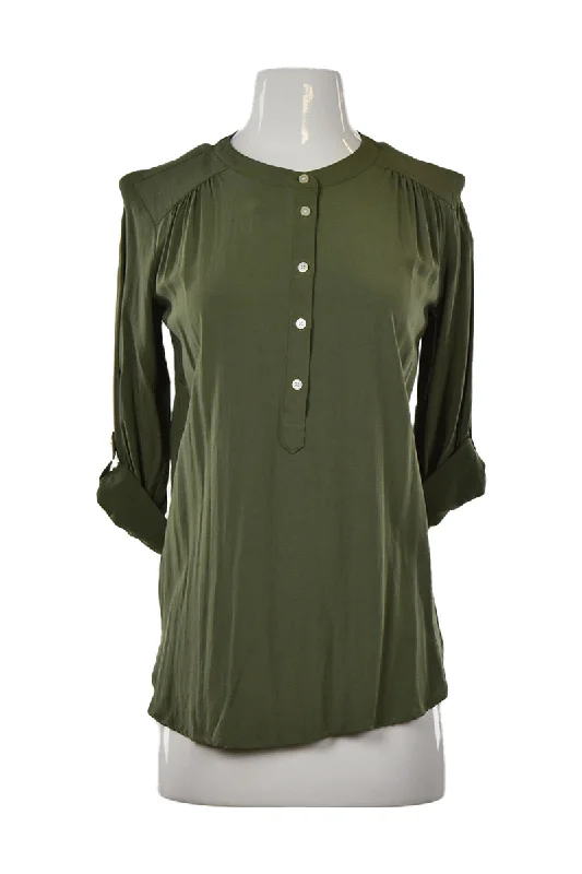 Ann Taylor LOFT Blouse Drape Neck Blouse
