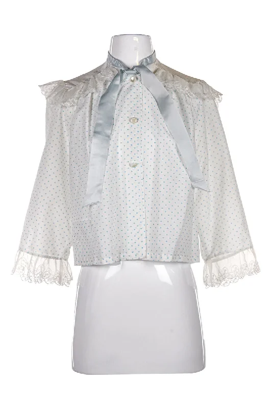 No Brand Blouse Peter Pan Collar Blouse