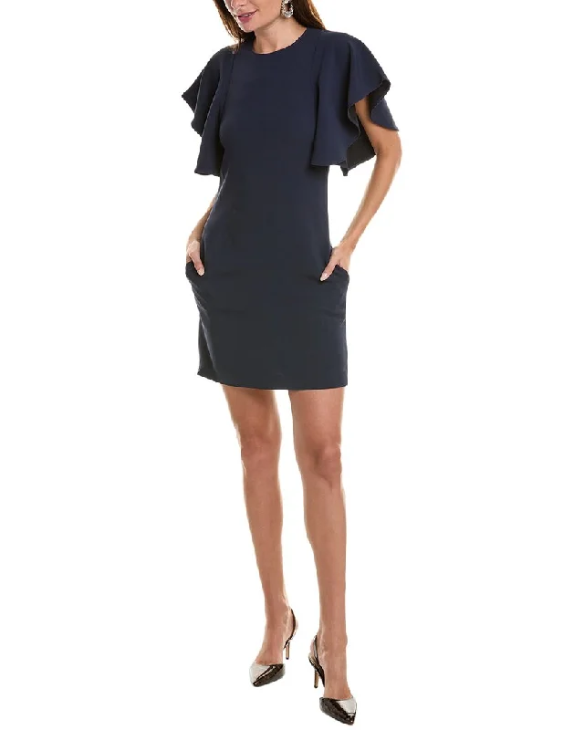 Stella Mccartney Lana Mini Dress Cozy Cowl Neck Mini Dress