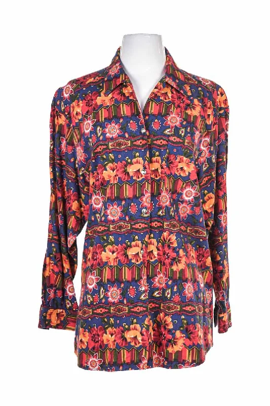 St Michael 1970's Blouse Everyday Stylish Blouse