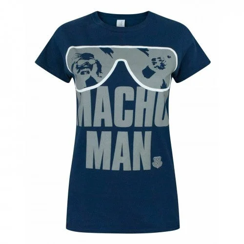 WWE Womens/Ladies Macho Man Randy Savage T-Shirt-- Chenille Fabric Brocade Fabric Lace Fabric WWE Womens/Ladies Macho Man Randy Savage T-Shirt-- Chenille Fabric Brocade Fabric Lace Fabric