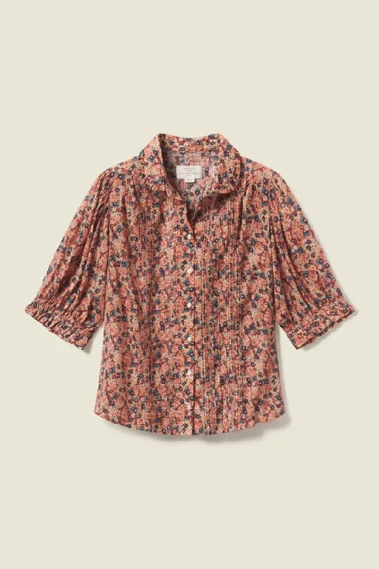 FINAL SALE: TROVATA Gemma Blouse Classic Minimalist Blouse