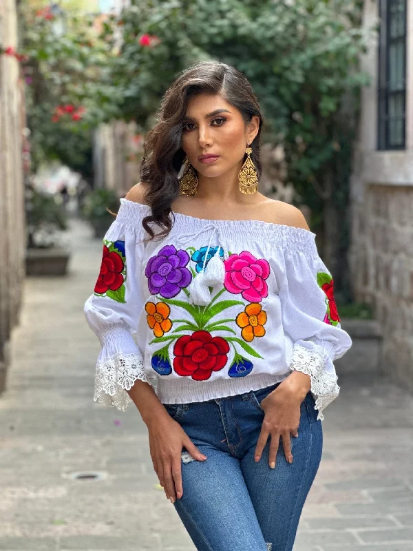 Gema Blouse Floral Print Blouse
