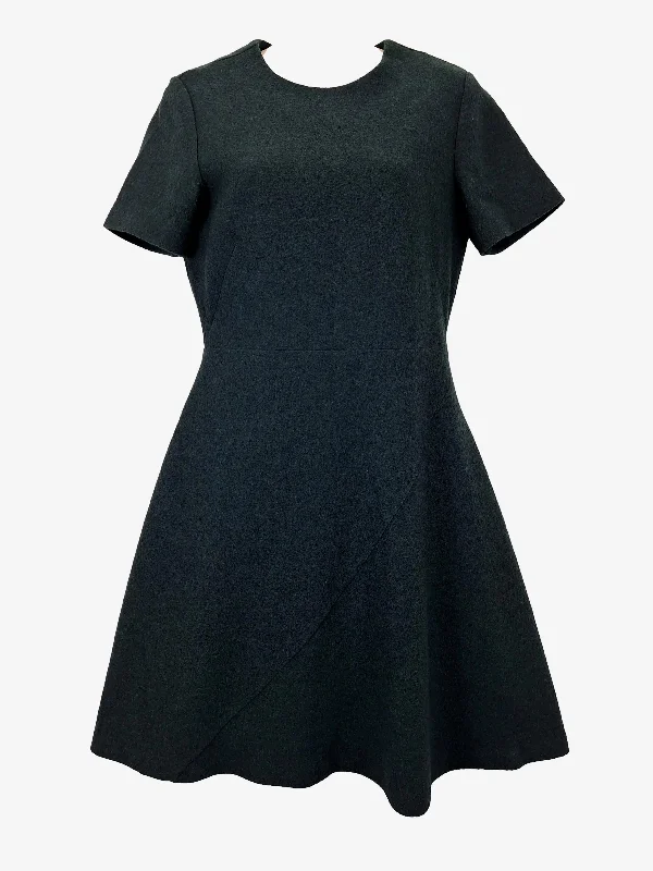David Lawrence Posh A Line Wool Mini Dress Size 10 Stylish Summer Mini Dress