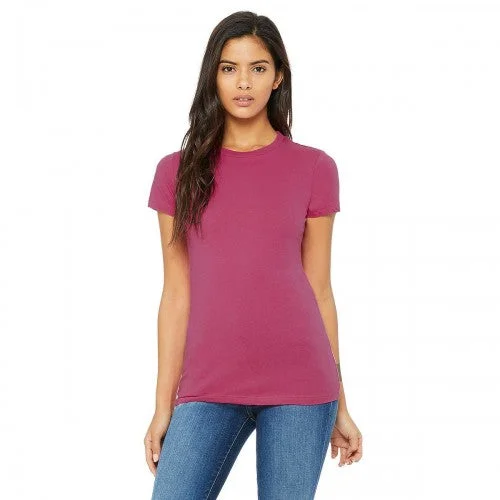 Bella + Canvas Womens/Ladies The Favourite T-Shirt-- Layered Multi-layer Single Layer