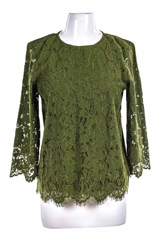 Ann Taylor Blouse Satin Long Blouse