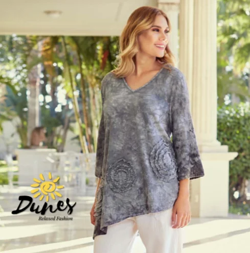 Yin Blouse by Dunes Bell Sleeve Blouse