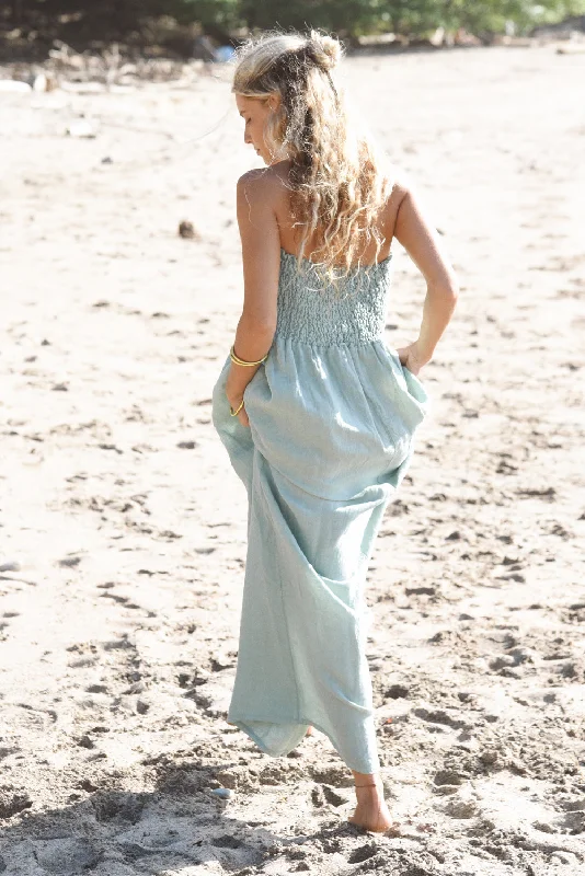 The Ziggy Dress // Lagoon Tunics Satin smooth