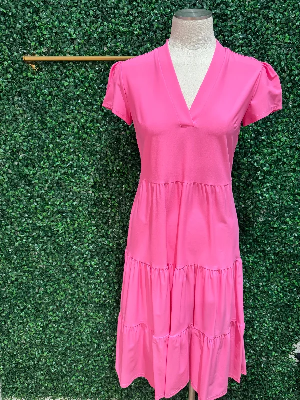 Jude Connally Libby Dress - Peony Pink Tunics Recommended stylist