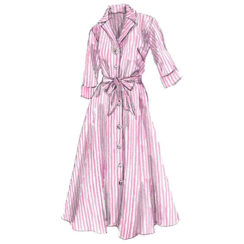 Long-Sleeve 1947 Dress Tunics Spring floral