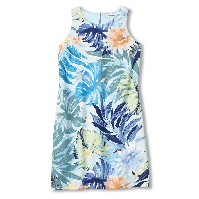 Tommy Bahama Women's Garden Of Hope And Courage Dress - Blue Sky Tunics Denim casual