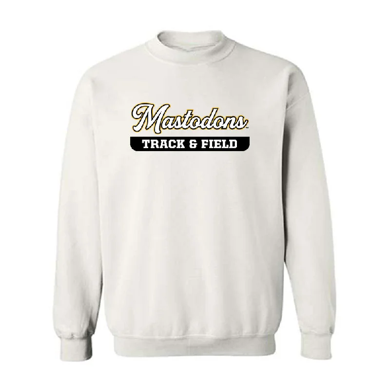 PFW - NCAA Women's Track & Field : Ellie Zagel - Classic Shersey Crewneck Sweatshirt Hoodie with Rolled Sleeves Casual Relaxed PFW - NCAA Women's Track & Field : Ellie Zagel - Classic Shersey Crewneck Sweatshirt Hoodie with Rolled Sleeves Casual Relaxed