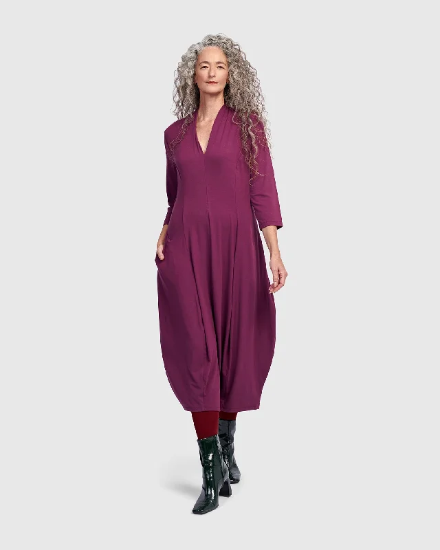 Essential Cocoon Dress, Sangria Tunics New arrival