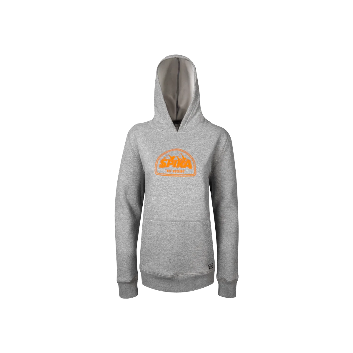 Spika - Womens GO Parks Hoodie in Grey Hoodie with Illustration Artistic Creative