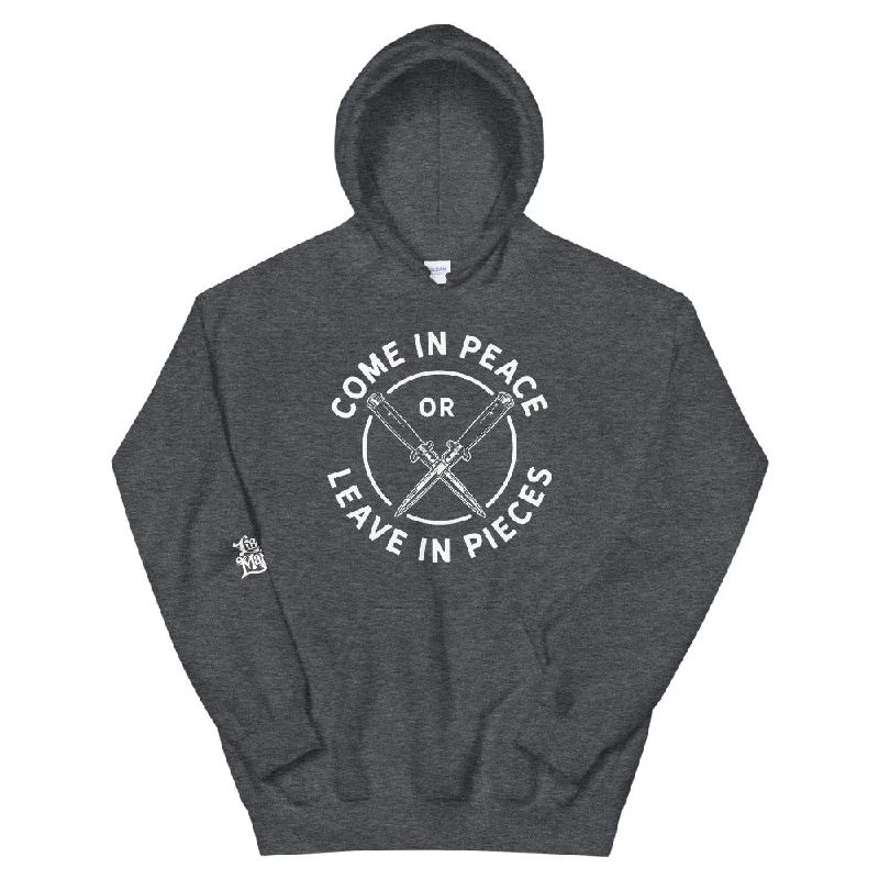 Come In Peace Standard Unisex Hoodie Hoodie with Pocket Utility Practical