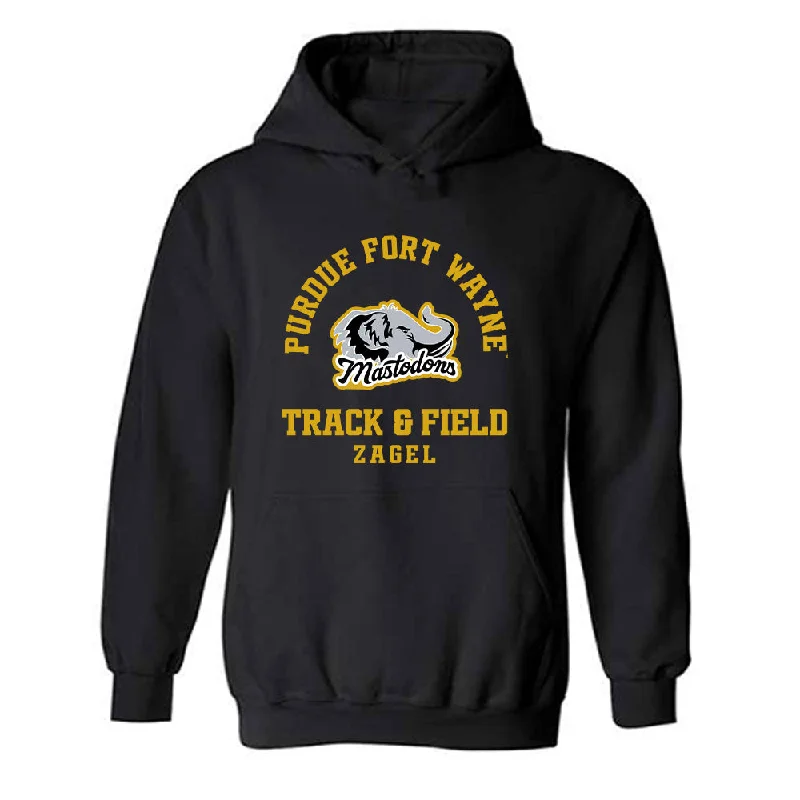 PFW - NCAA Women's Track & Field : Ellie Zagel - Classic Fashion Shersey Hooded Sweatshirt Hoodie with Raw Hem Edgy Unfinished PFW - NCAA Women's Track & Field : Ellie Zagel - Classic Fashion Shersey Hooded Sweatshirt Hoodie with Raw Hem Edgy Unfinished
